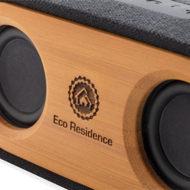 Logotrade business gift image of: Bamboo X double speaker