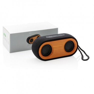 Logotrade corporate gifts photo of: Bamboo X double speaker