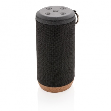 Logo trade advertising products picture of: Baia 10W wireless speaker, cork