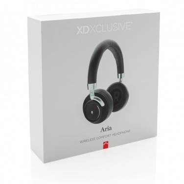 Logo trade advertising products image of: Aria Wireless Comfort Headphones