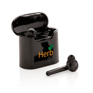 Logotrade corporate gift image of: Liberty wireless earbuds in charging case