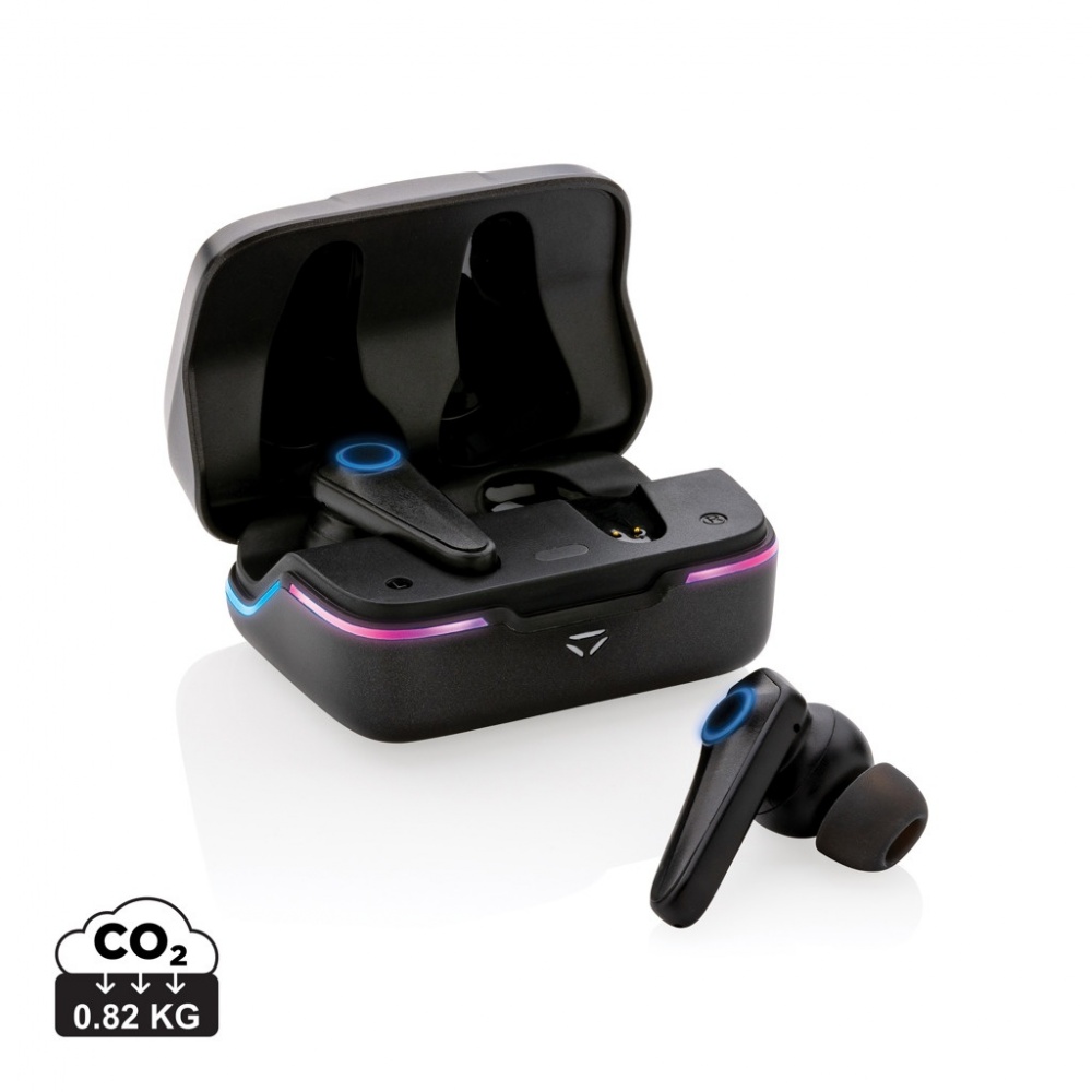 Logotrade promotional merchandise picture of: RGB gaming earbuds with ENC