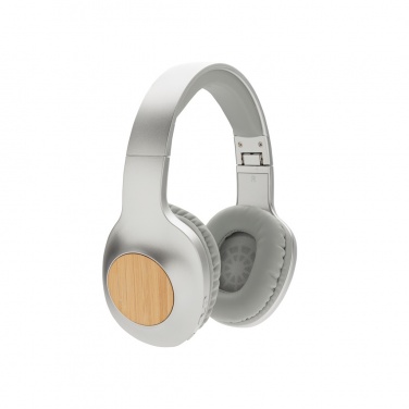 Logotrade corporate gift picture of: Dakota Bamboo wireless headphone