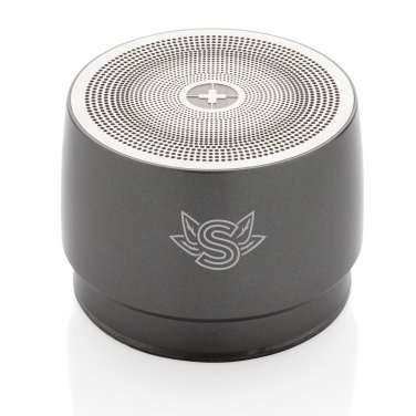 Logotrade promotional merchandise picture of: Swiss peak 5W wireless bass speaker