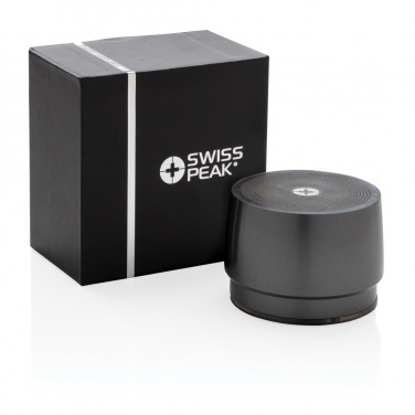 Logotrade promotional merchandise picture of: Swiss peak 5W wireless bass speaker