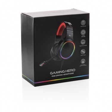 Logotrade business gift image of: RGB gaming headset