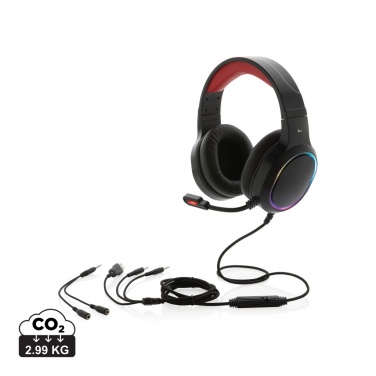 Logotrade advertising product picture of: RGB gaming headset