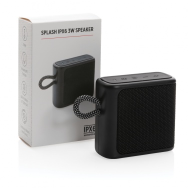 Logotrade promotional gift image of: Splash IPX6 3W speaker