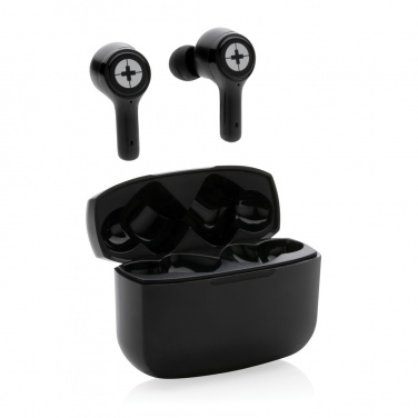 Logotrade corporate gift image of: Swiss Peak ANC TWS earbuds