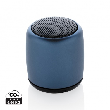 Logotrade promotional giveaway image of: Mini aluminium wireless speaker