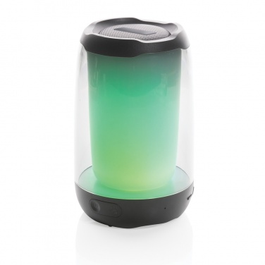 Logo trade promotional merchandise picture of: RCS recycled plastic Lightboom 5W speaker