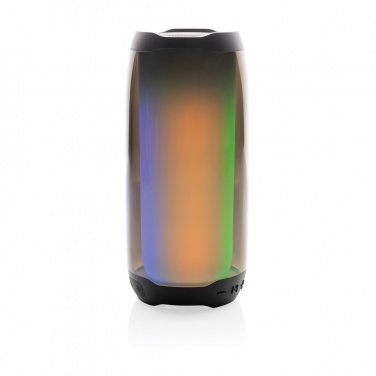 Logo trade promotional gifts picture of: RCS recycled plastic Lightboom 10W speaker