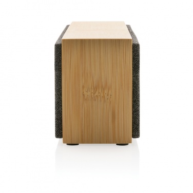 Logotrade promotional giveaways photo of: Wynn 10W bamboo wireless speaker