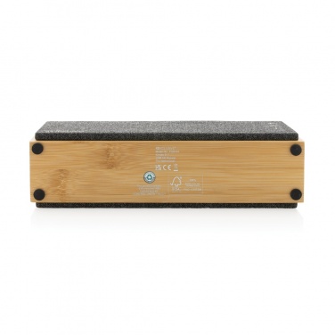 Logotrade promotional product image of: Wynn 10W bamboo wireless speaker