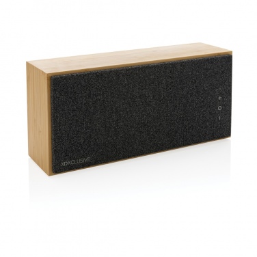 Logo trade promotional item photo of: Wynn 20W bamboo wireless speaker