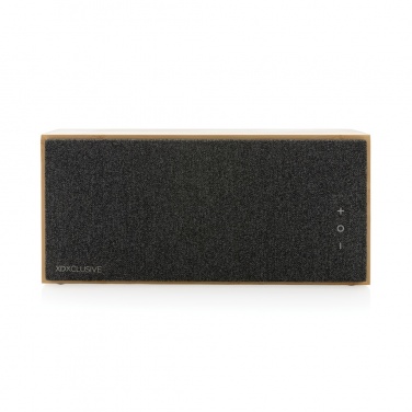 Logo trade business gift photo of: Wynn 20W bamboo wireless speaker