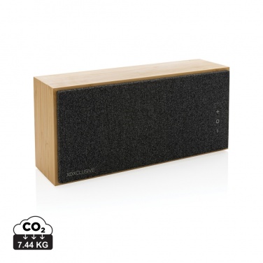 Logo trade promotional merchandise picture of: Wynn 20W bamboo wireless speaker