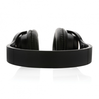 Logo trade promotional gifts picture of: RCS and bamboo Elite Foldable wireless headphone