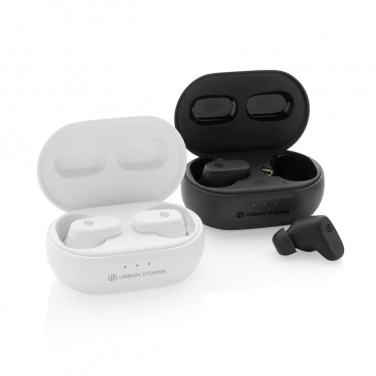 Logo trade promotional merchandise picture of: Urban Vitamin Gilroy hybrid ANC and ENC earbuds