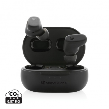 Logo trade business gift photo of: Urban Vitamin Gilroy hybrid ANC and ENC earbuds