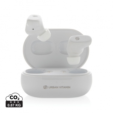 Logotrade promotional item picture of: Urban Vitamin Gilroy hybrid ANC and ENC earbuds