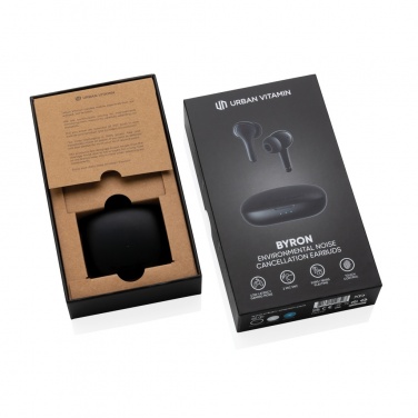 Logotrade promotional giveaway picture of: Urban Vitamin Byron ENC earbuds