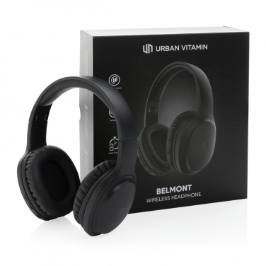 Logo trade promotional giveaways image of: Urban Vitamin Belmont wireless headphone