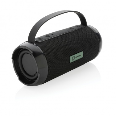 Logo trade promotional gifts picture of: RCS recycled plastic Soundboom waterproof 6W speaker