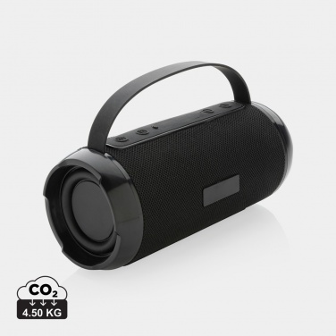 Logo trade promotional merchandise picture of: RCS recycled plastic Soundboom waterproof 6W speaker