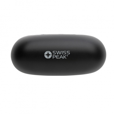 Logo trade promotional merchandise photo of: RCS recycled plastic Swiss Peak TWS earbuds 2.0