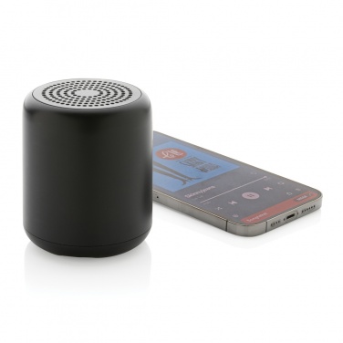 Logo trade promotional products picture of: RCS certified recycled plastic 5W Wireless speaker