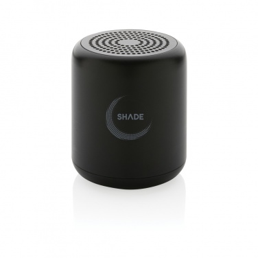 Logo trade promotional products image of: RCS certified recycled plastic 5W Wireless speaker