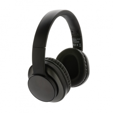 Logo trade promotional items image of: Terra RCS recycled aluminium wireless headphone