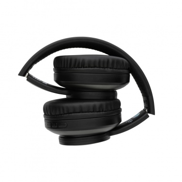 Logo trade business gift photo of: Terra RCS recycled aluminium wireless headphone