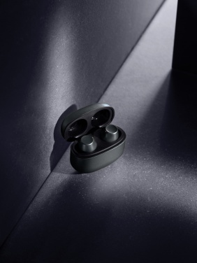 Logo trade business gift photo of: Terra RCS recycled aluminium wireless earbuds