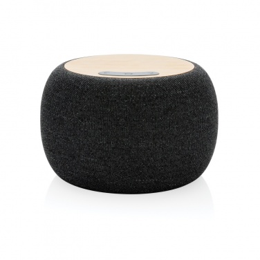 Logotrade advertising product picture of: RCS Rplastic/PET and bamboo 5W speaker