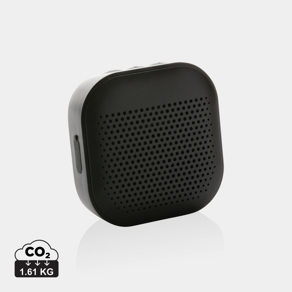 Logo trade promotional gift photo of: RCS recycled plastic Soundbox 3W speaker