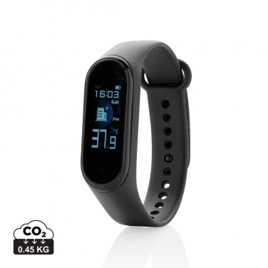 Logo trade promotional giveaways image of: Stay Healthy Bracelet Thermometer