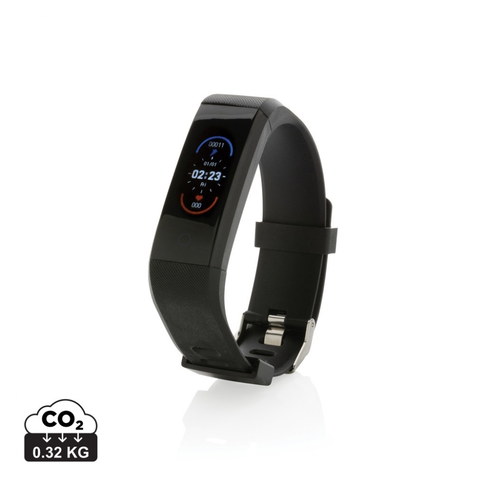 Logotrade promotional merchandise picture of: RCS recycled TPU Sense Fit with heart rate monitor