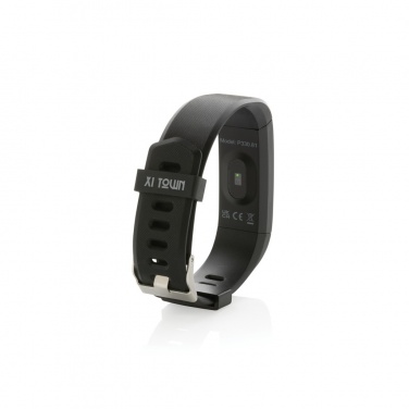 Logo trade promotional giveaways picture of: RCS recycled TPU Sense Fit with heart rate monitor