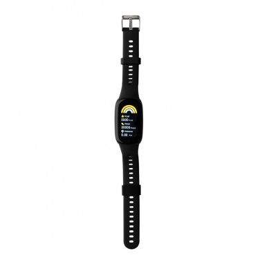 Logo trade corporate gifts picture of: RCS recycled TPU  activity watch 1.47'' screen with HR