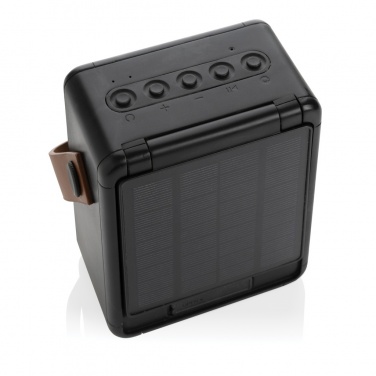 Logotrade promotional item picture of: Skywave RCS recycled plastic solar speaker 12W