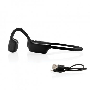 Logotrade promotional merchandise photo of: Urban Vitamin Glendale RCS rplastic air conductive headphone