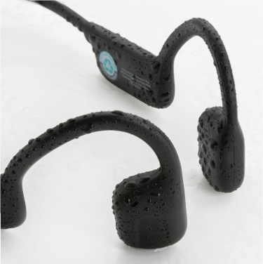 Logo trade corporate gifts image of: Urban Vitamin Glendale RCS rplastic air conductive headphone