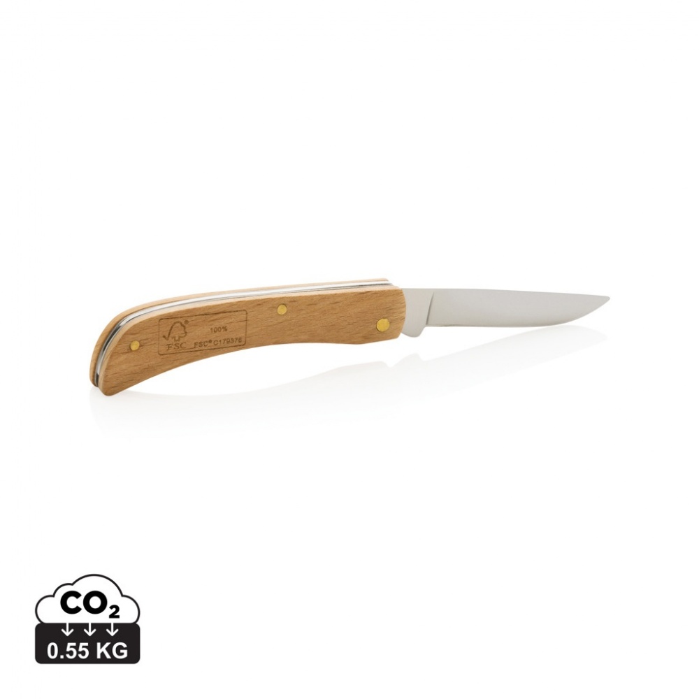 Logotrade promotional item picture of: Wooden knife