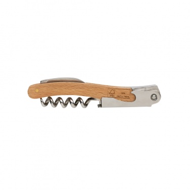 Logo trade corporate gifts image of: Wooden Corkscrew