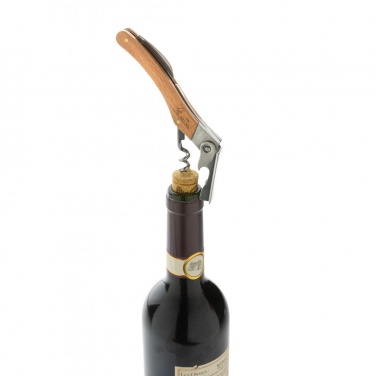 Logotrade promotional giveaway image of: Wooden Corkscrew