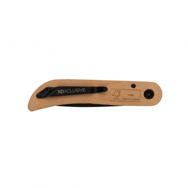 Logotrade promotional item picture of: Nemus Luxury Wooden knife with lock