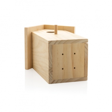 Logotrade promotional item picture of: Wooden birdhouse