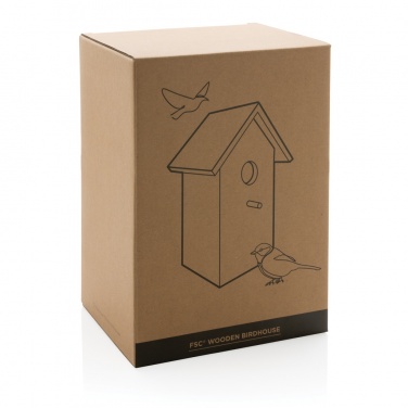 Logotrade promotional giveaway picture of: Wooden birdhouse